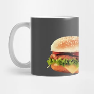 50s Burger and Chips ! Mug